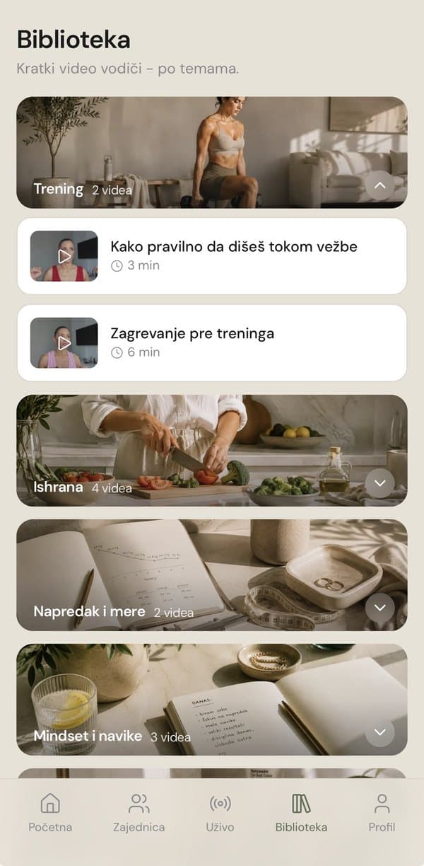 Biblioteka - video vodiči